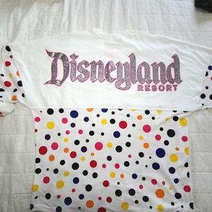 Disneyland Polka Dot Spirit Jersey Sz L